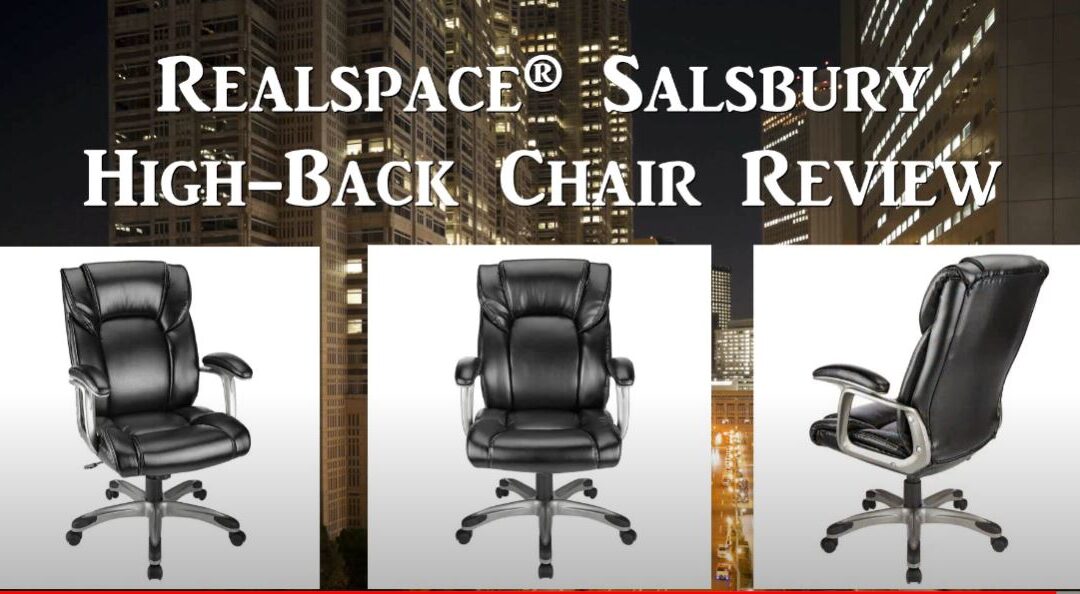 Realspace Salsbury Office Chair: Pros, Cons, and Final Verdict