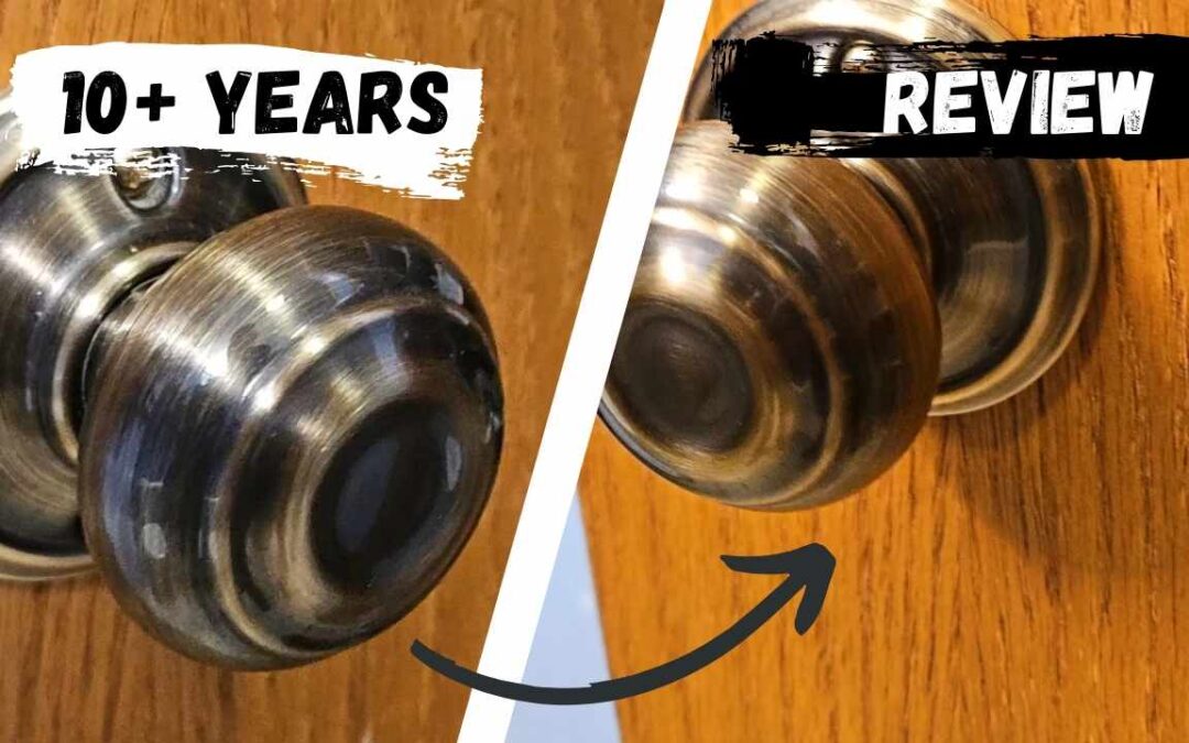 Schlage F10 V GEO 609 Georgian Door Knob, Hall & Closet