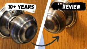 Schlage F10 V GEO 609 Georgian Door Knob, Hall & Closet