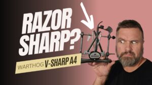 The Warthog V-Sharp A4 is a professional-grade sharpener.