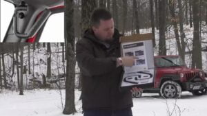 Rough Country Front Black Steel Grab Handles