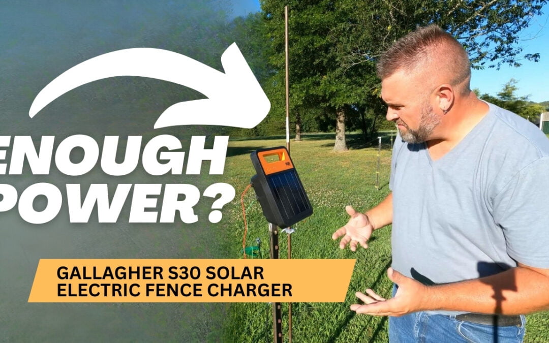 5 Reasons Why the Gallagher S30 Solar Fence Charger is a Game Changer