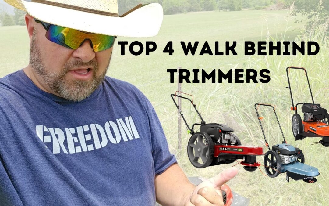 Top 4 Gas Walk Behind String Trimmers: Power Features to Transform Your Yard Work