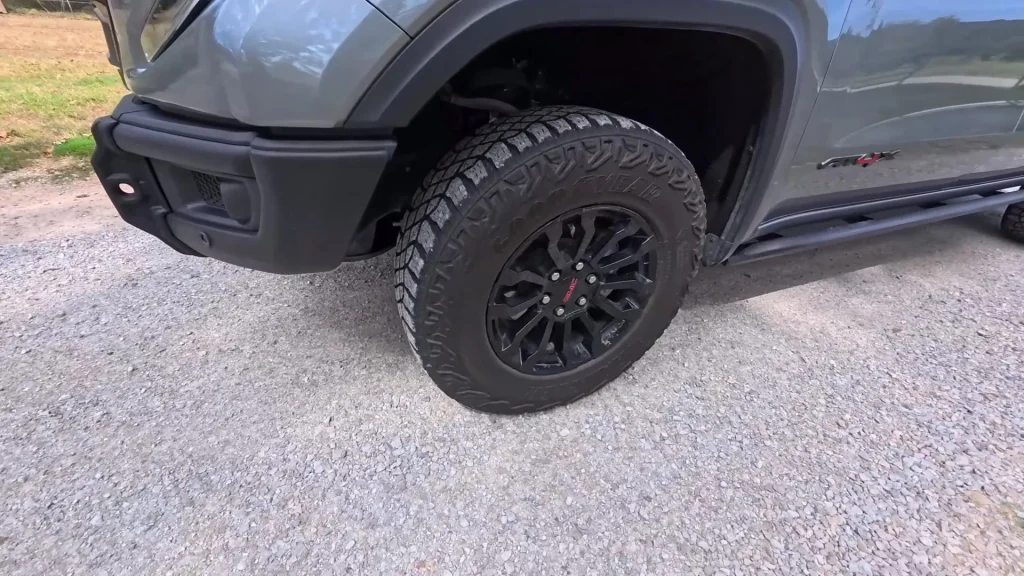 gmc sierra at4x territory mt on gravel