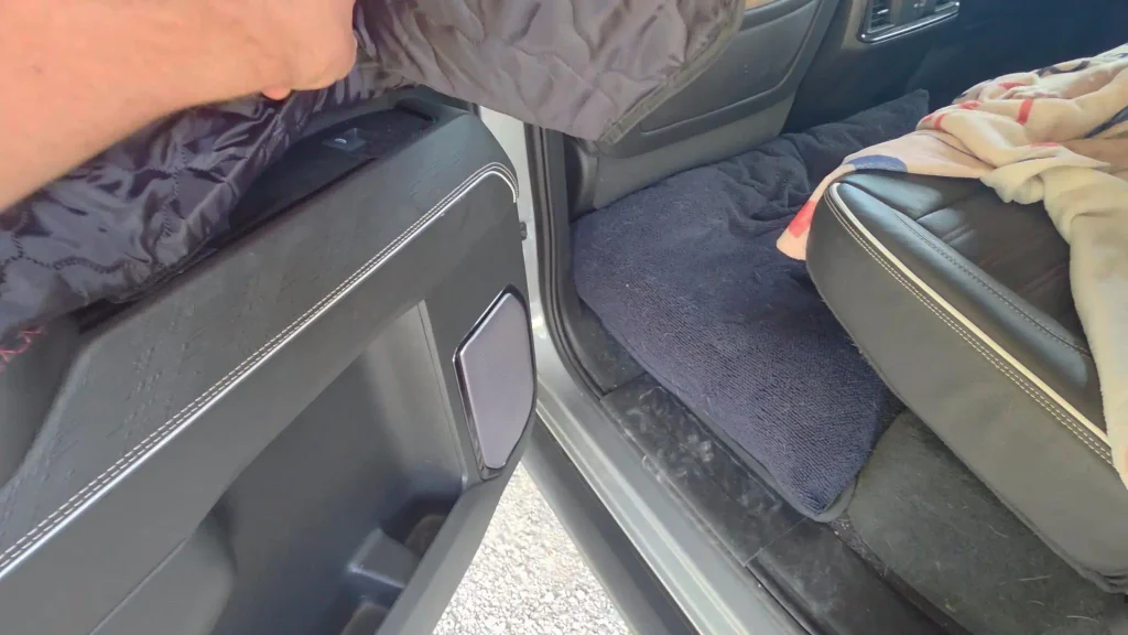 installing protector over sierra armrest rear seat