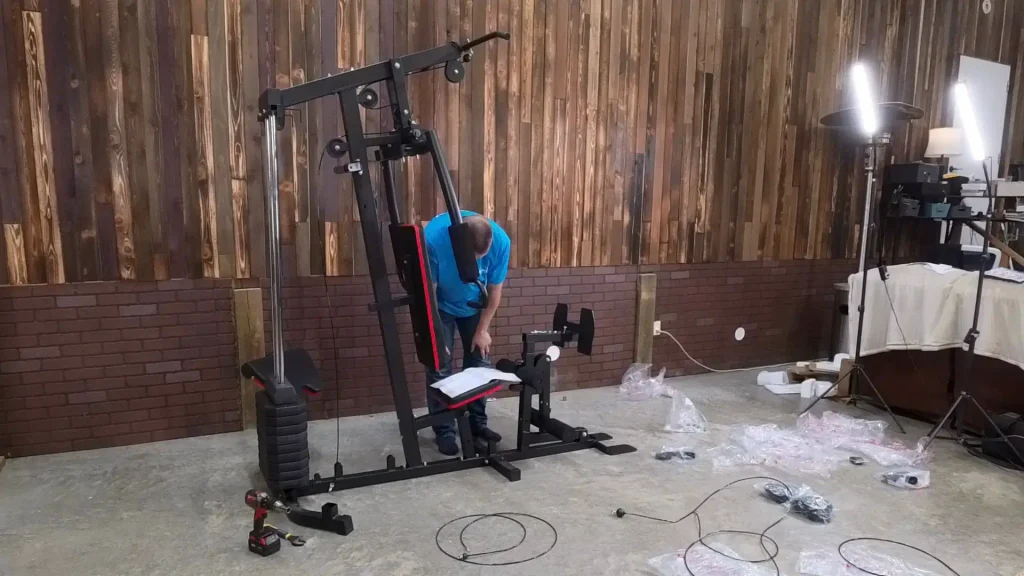 seat and pad install